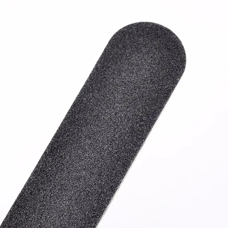 Black Nail File Buffer Shiner Finger Toe Manicure Pedicure Polishing Sanding Nail Grinding Strip Portable Durable Women TSLM1