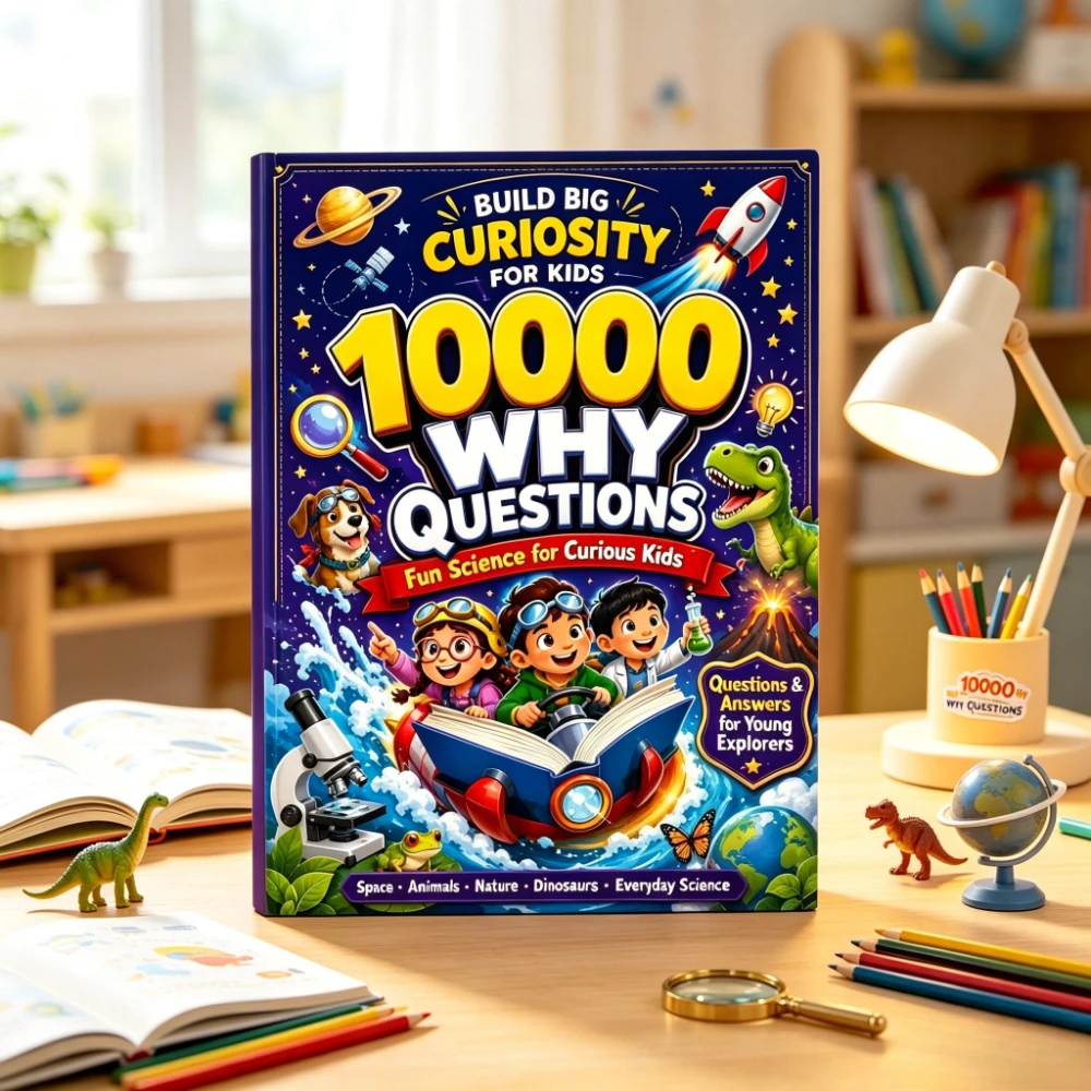 10000 fun science popularization Q&A children's encyclopedia, with multiple themes to stimulate children's curiosity