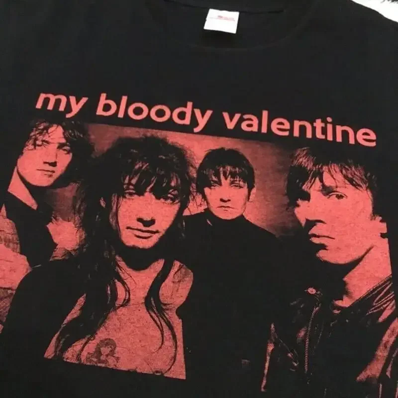 My Bloody Valentine Black Cotton T shirt NH5939