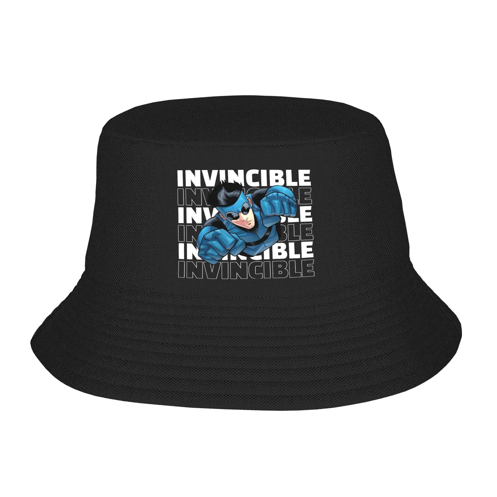Unisex Bucket Hats invincible comic Summer Beach Hatwear Outdoor Fishing Fisherman Hat  Panama Hat Birthday Gifts