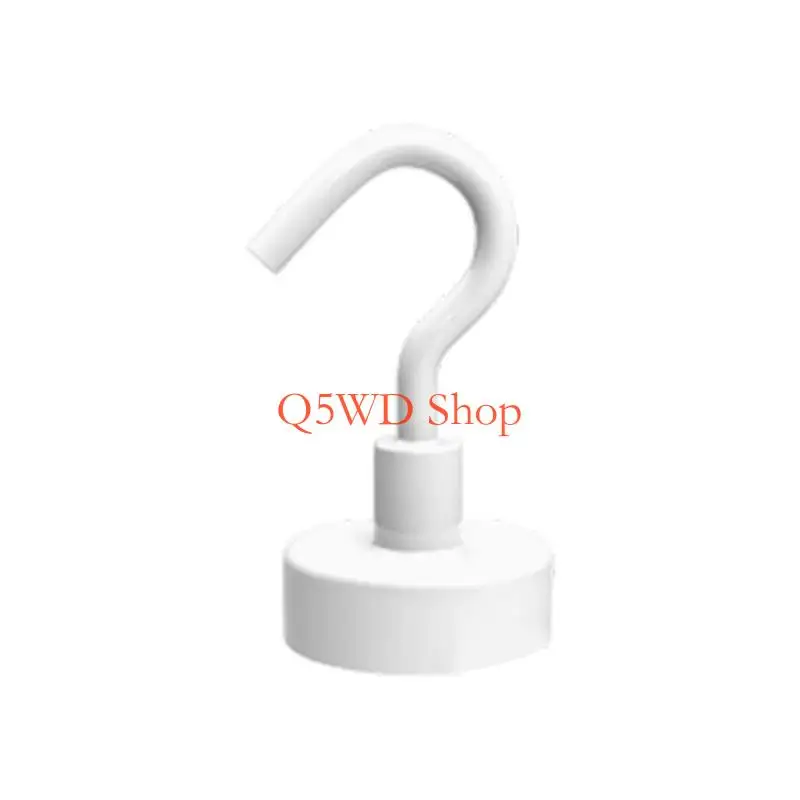 Q5WD Practical Hook WithThickness Antislip Grip Wall Magnets Hanger For Renters And Frequent Mover