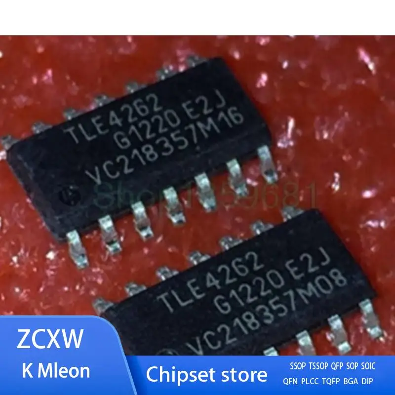 10PCS/LOT TLE4262GM  TLE4262 SOP-14