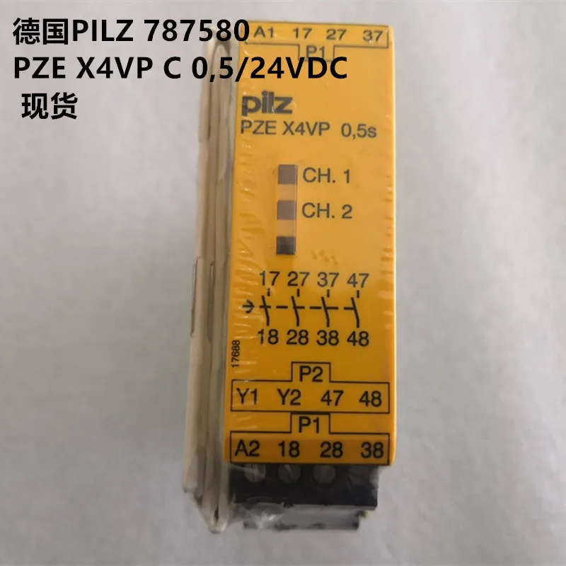 

Германия импортировала PILZ 787580 PZE X4VP C 0,5/24 В постоянного тока