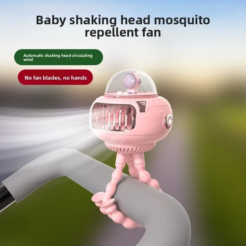 Stroller Fan, 130° … - image