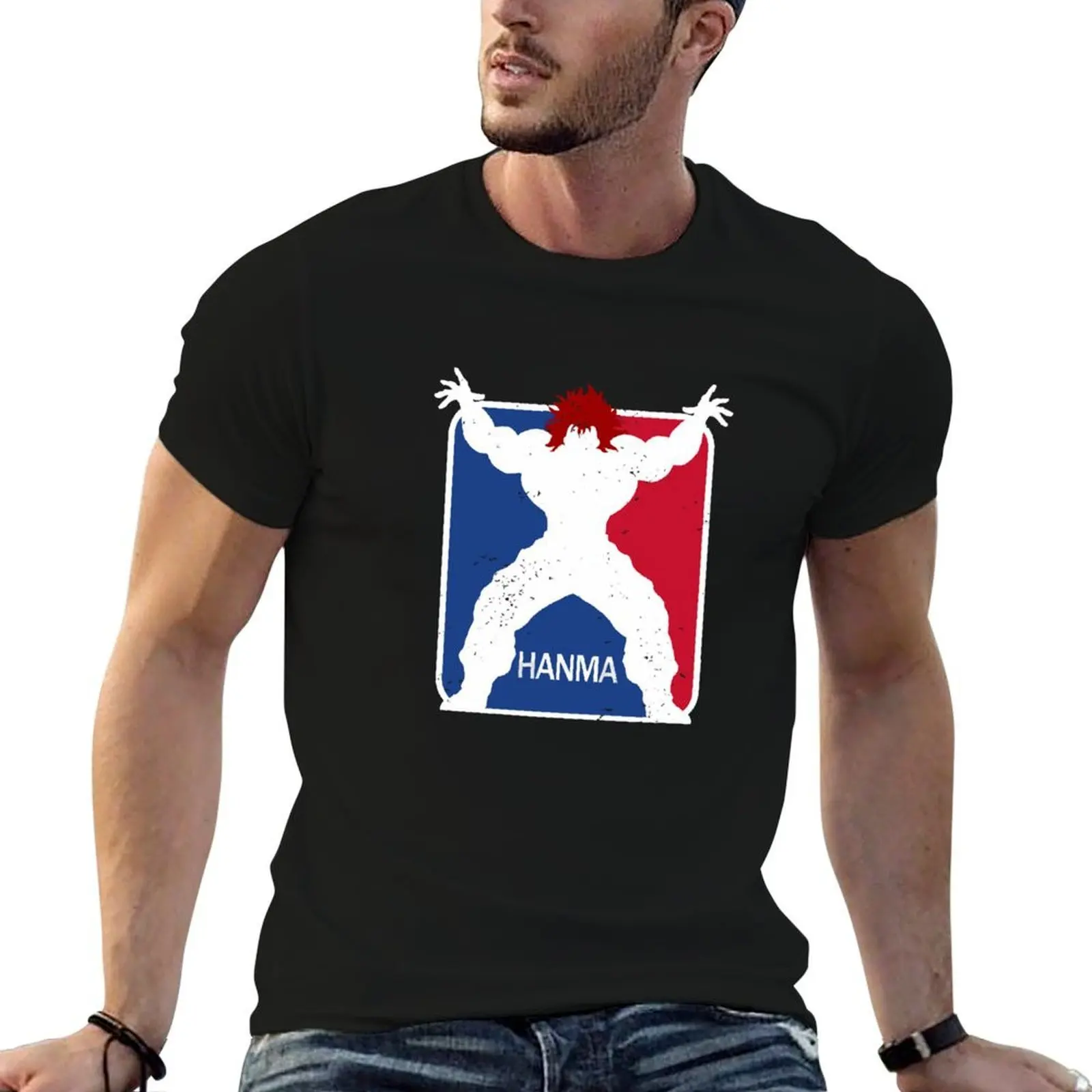 

Baki the Grappler Hanma, Yujiro Hanma Art Gift Fan T-Shirt t shirts cotton 100% man tshirt t shirt man designer T-shirt