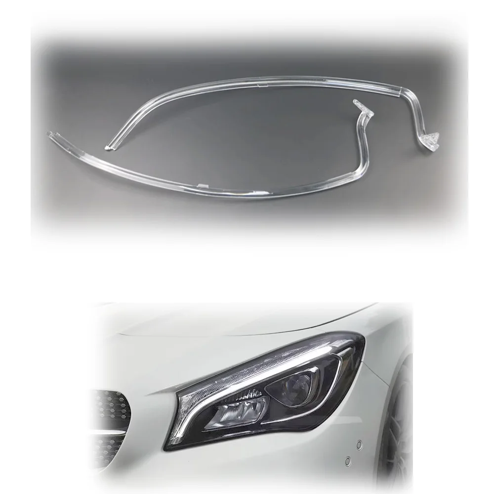 

For Mercedes-Benz W117 CLA 2016-2019 LED DRL Car Headlight Light Guide Plate Daytime Running Light Tube Bar