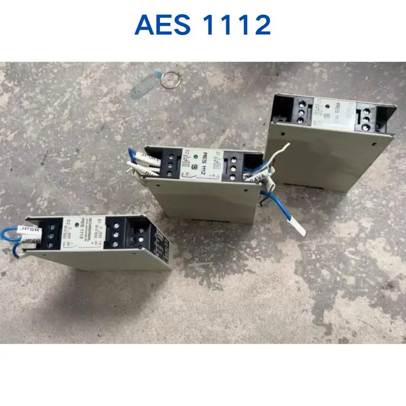 Second-hand test OK for SCHMERSAL relay AES 1112 AES1112 1 piece