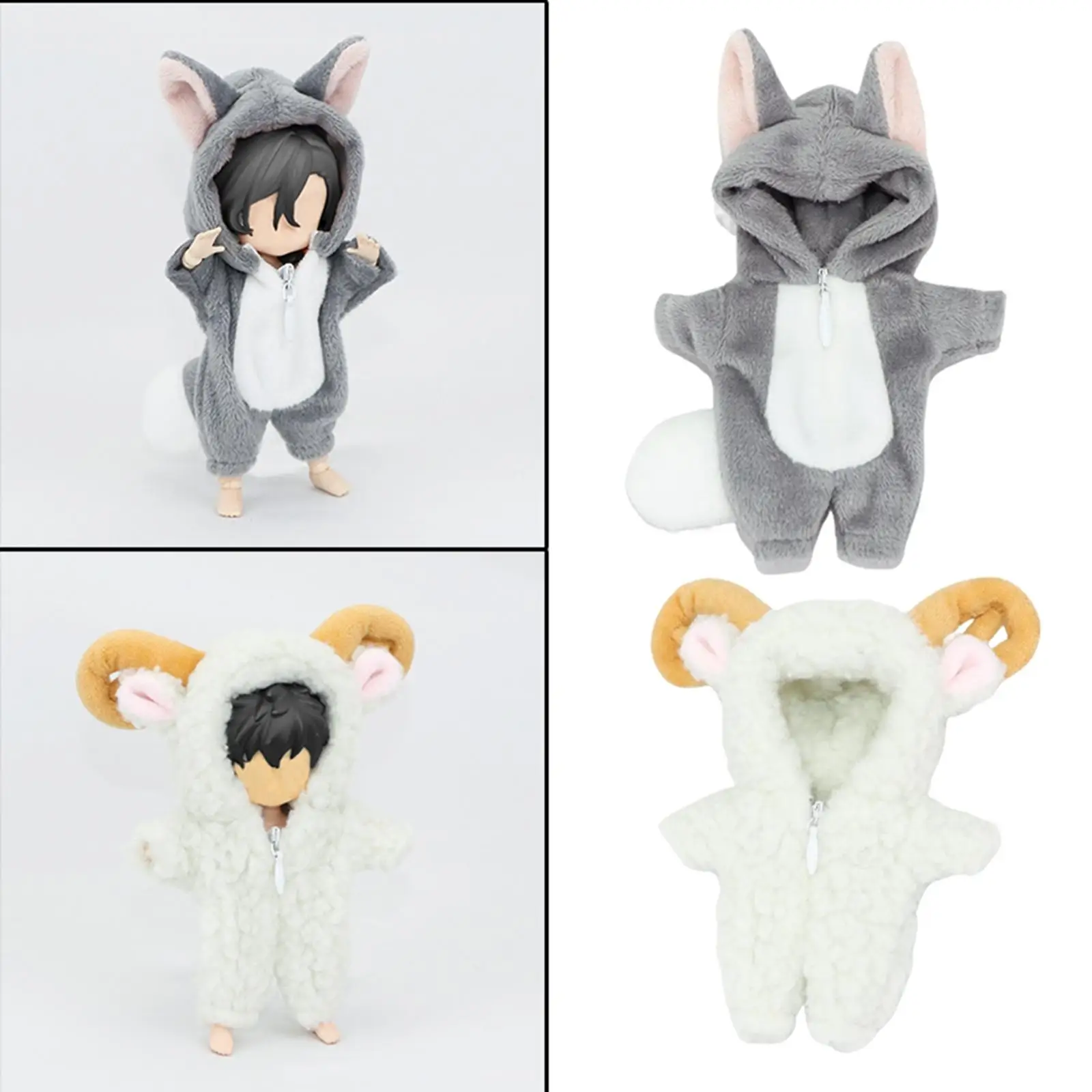 1:12 인형 의류 선물 코스튬, 사랑스러운 수제 봉제 인형 액세서리, Ob1 아기용