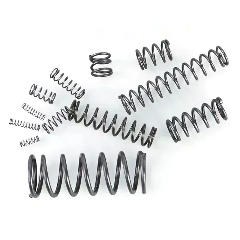 10Pcs 1.8mm 65Mn Spring Steel Return Compression Spring, OD: 10/12/14/15/16/18mm, Length: 15mm-100mm Support Customization