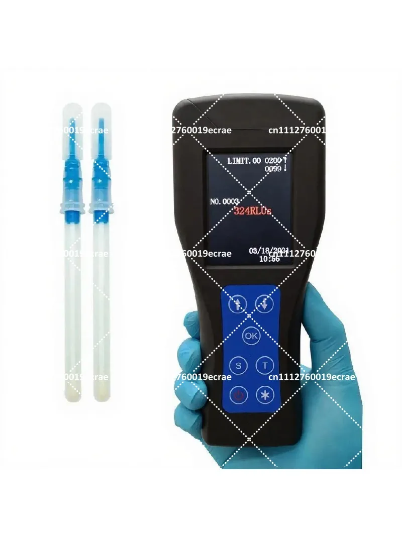 Portable ATP Hygiene Monitor Meter, Surface Cleanliness Rapid Tester, Swab Not Included
