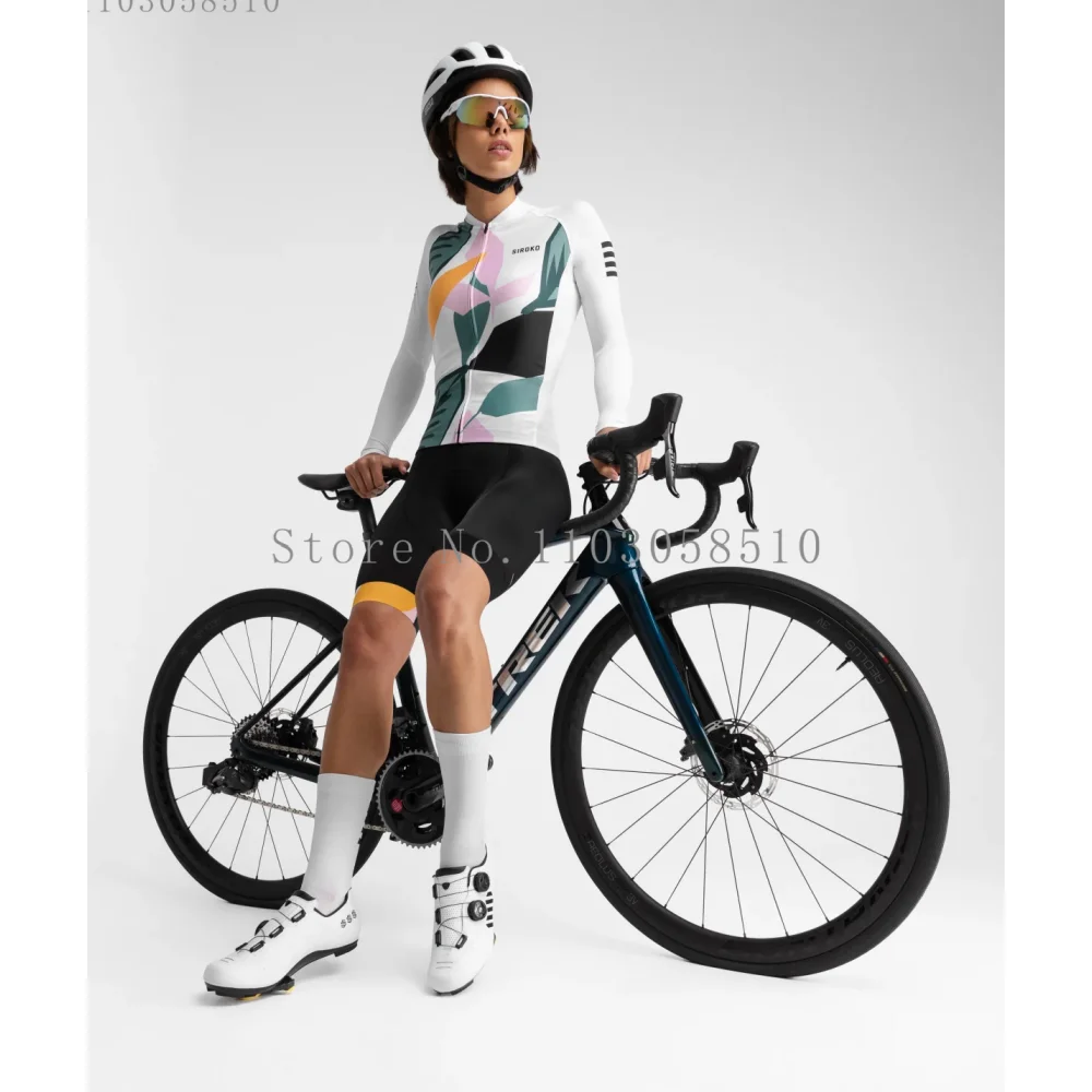 siroko Cycling Jersey Team Women Cycling Set Racing Bicycle Clothing Suit Breathable Mountain Bike Clothes siroko mtb pro Sets - Image 2