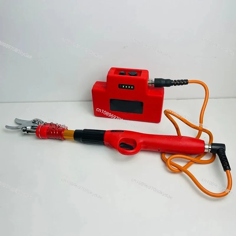 Electric Extended Lithium Battery Fruit Tree High Branch Scissors Pruning Shear Rechargeable Gardening Scissor