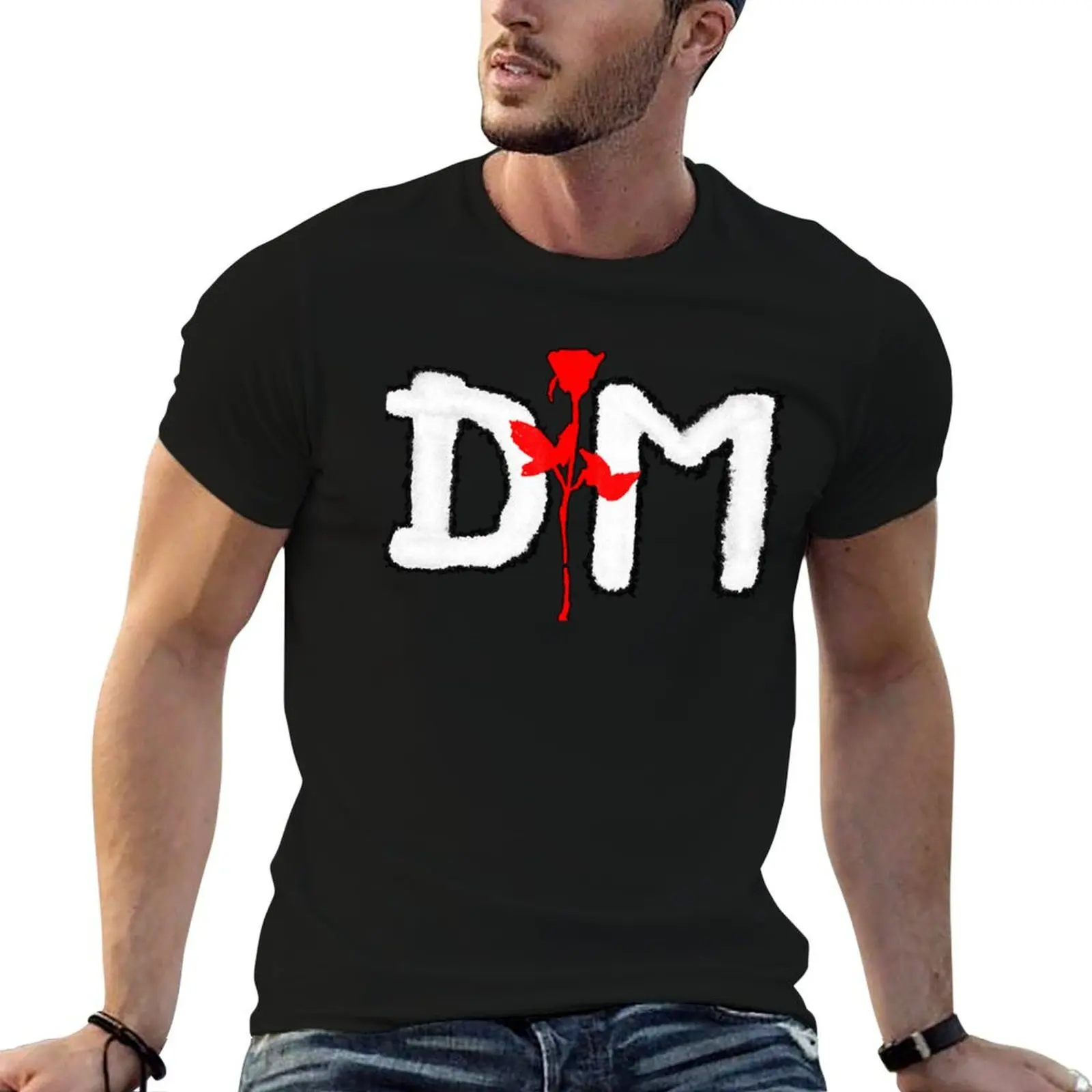 depeche mode logo from spirit T-Shirt man t shirt cotton printed t shirts for man man tshirt T-shirt