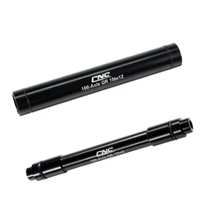 CNC Thru Axle Adapter 15 To 12 To 9mm Shaft Convert Quick Release MTB Road Bike Front Hub Adapter Aluminum Alloy 100mm