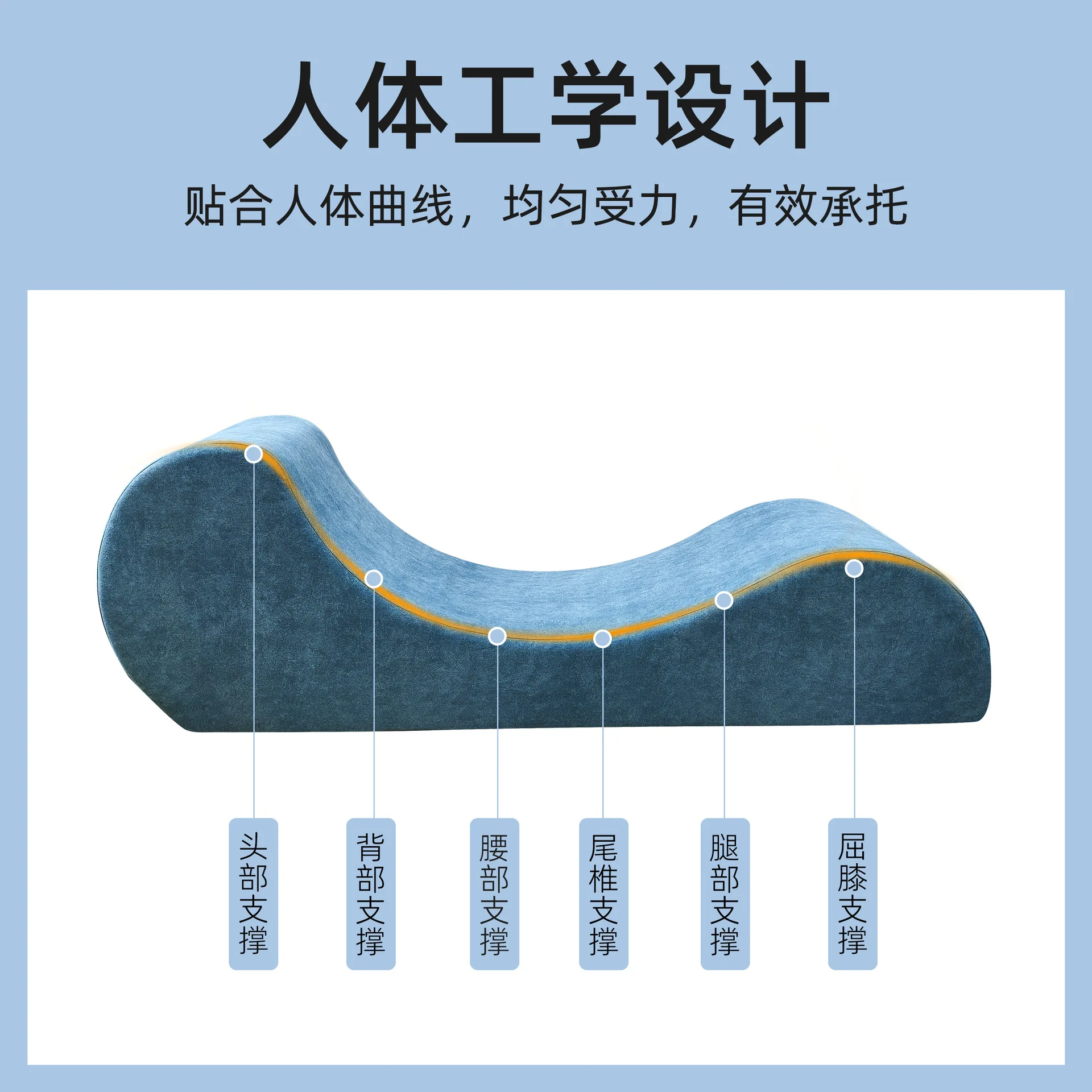 Single sofa chair Bedroom bedside stool S-shaped living room sofa bed Princess yoga stool Lazy sofa can lie down and sleep