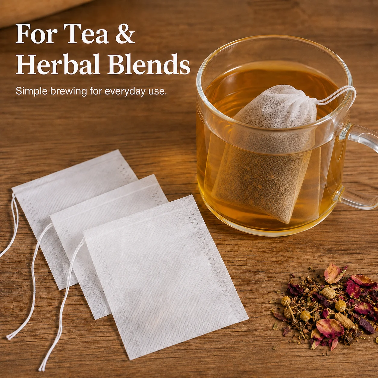 100 Sacos de Chá Vazios com Co - Herbal Tea avaliação e preço