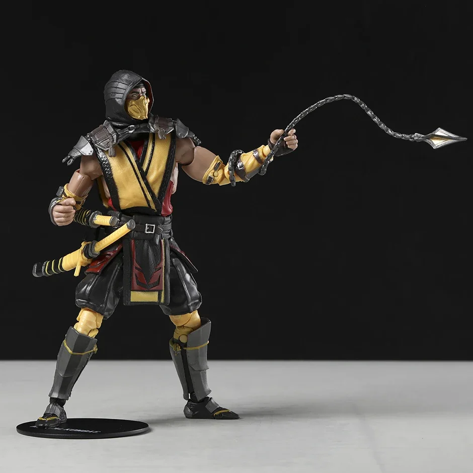 Sub-Zero แมงป่อง 7 นิ้วรูปการกระทําตุ๊กตา PVC ชุดตกแต่งรูปปั้นของขวัญของเล่น