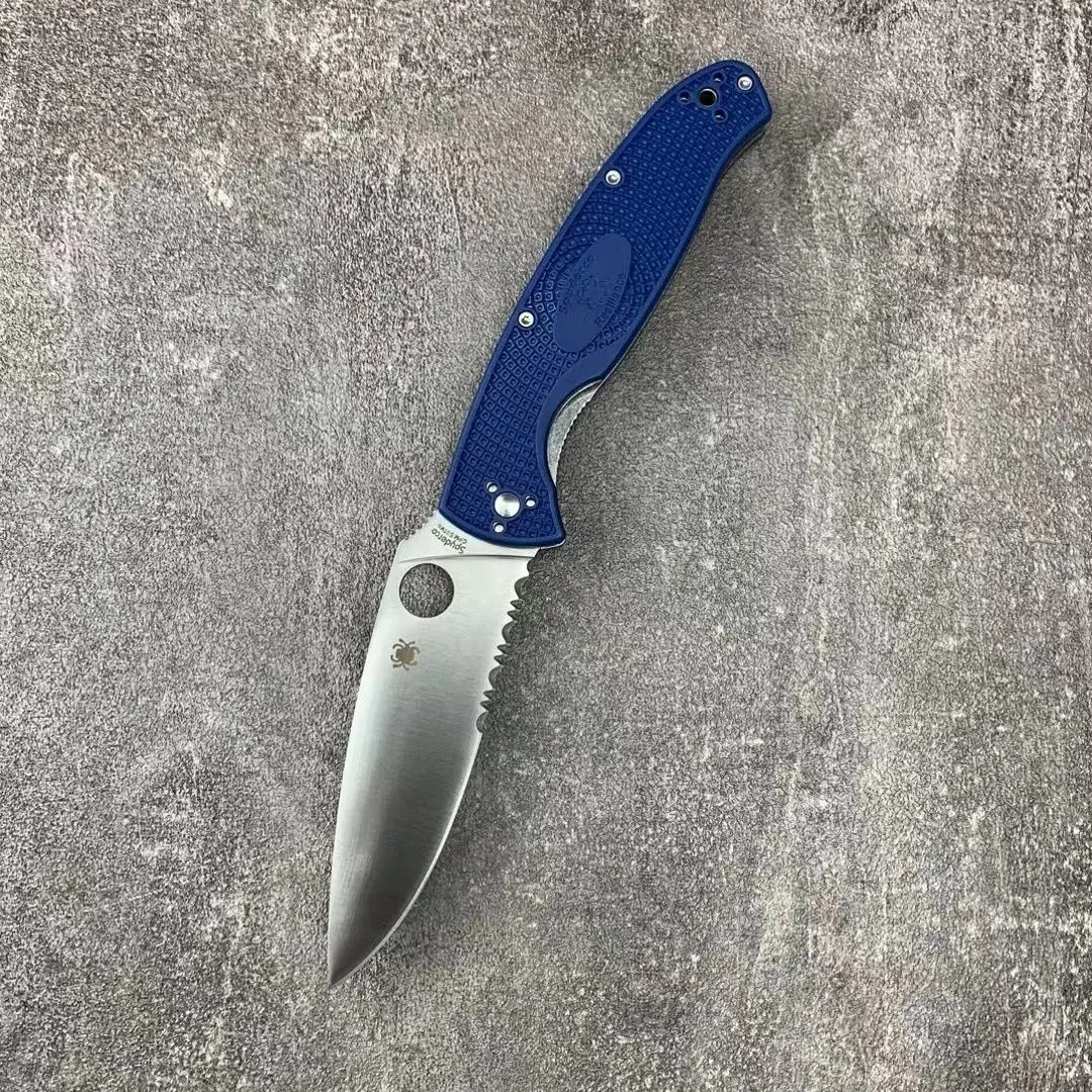 C142 folding knife glass brazing handle wild camping fruit paring knife - Image 3