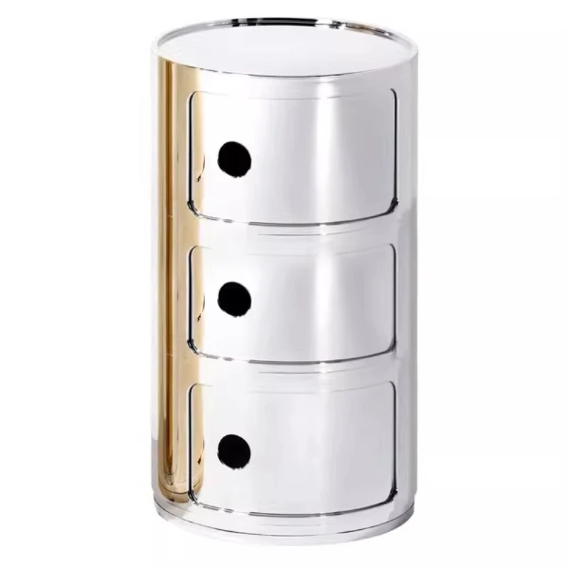 

3-Floor Locker Bedroom Living Room Storage Cabinet Bedside Table