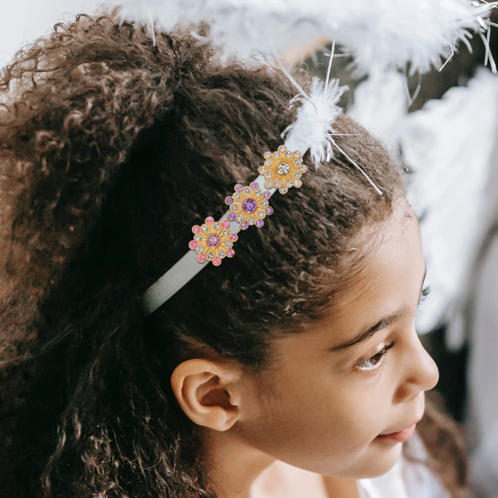 

150Pcs 14mm Sunflower Diamond Rhinestones White Pink Lavender DIY Accessories Embellishments for Clothes Bags Shoes Jewelry