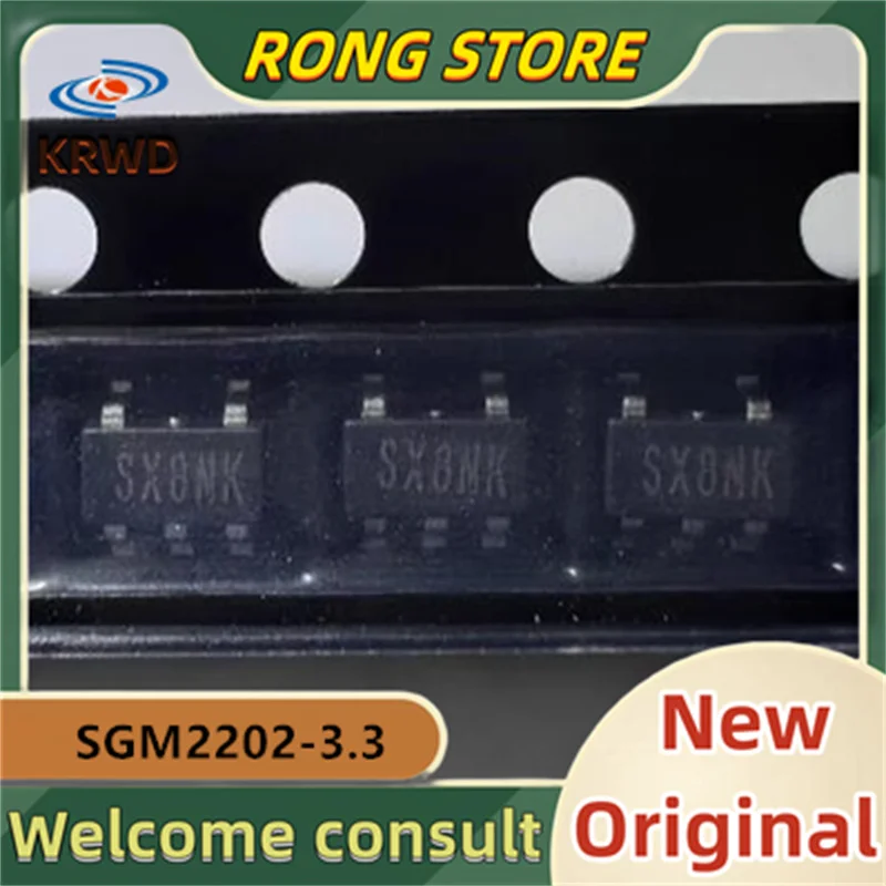 100pcs SX8** SX8NK SGM2202-3.3 SGM2202-3.3YN5G SGM2202-3.3YN5G/TR SOT23-5  New and Original