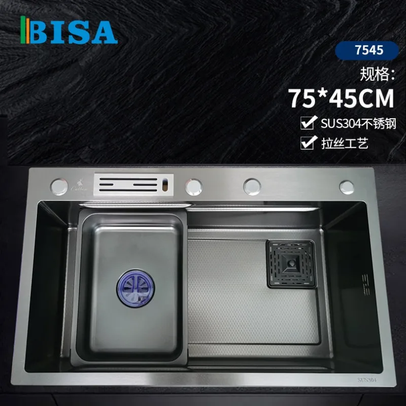Manufacturers supply stainless steel sink, Japanese-style vegetable basin export style 304 stainless steel Internet celebrity ha