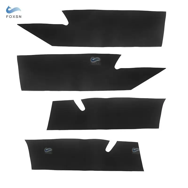 For Mazda 3 2011 2012 2013 4pcs Car Microfiber Leather Front & Back Door Panel Cover Protective Trim