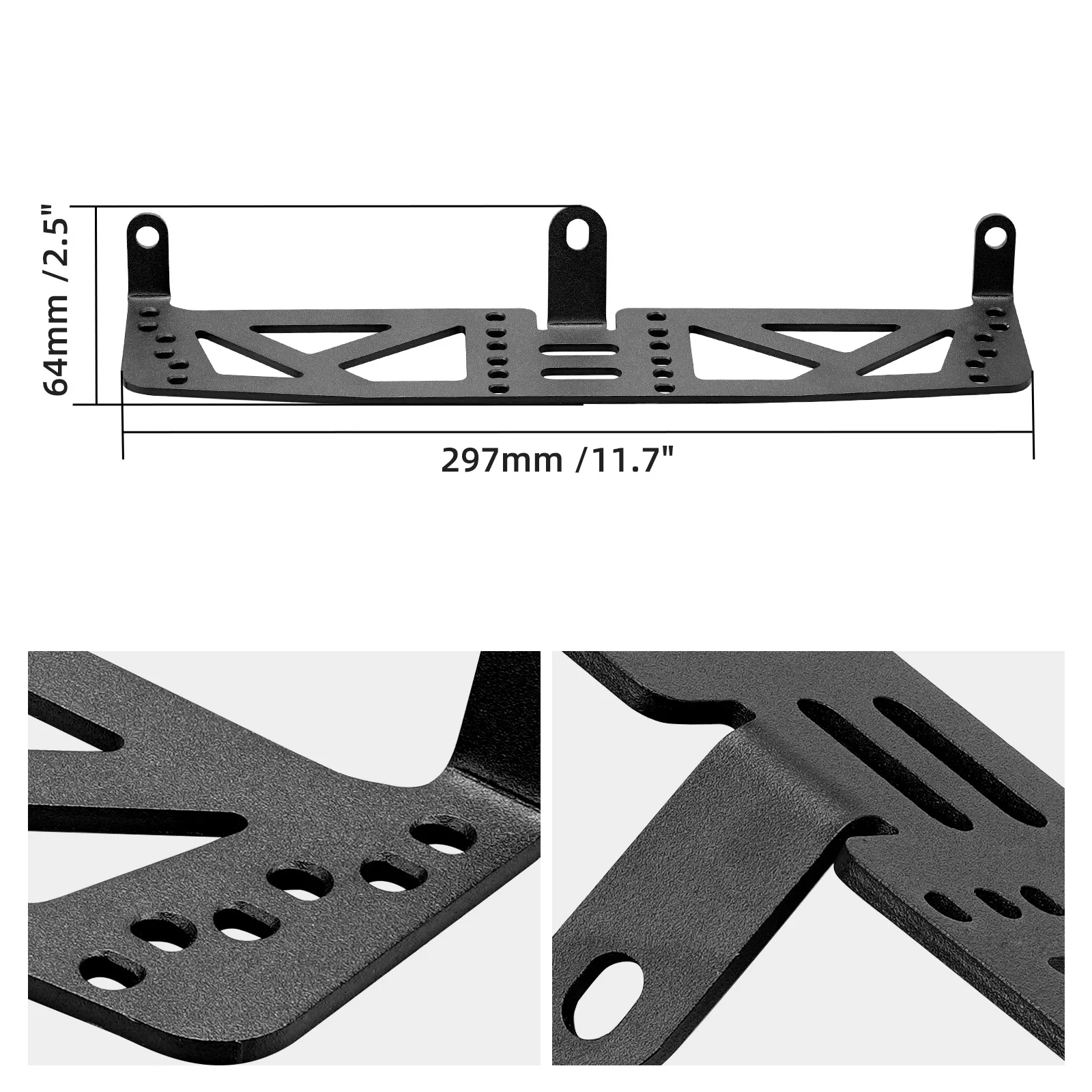 BEVINSEE Stahl-Montagehalterungskit für Ordentliche Motorraum-Organisation für BMW E90 E91 E92 E93 E81 E82 E87 E88 2005-2013 – Detail 2