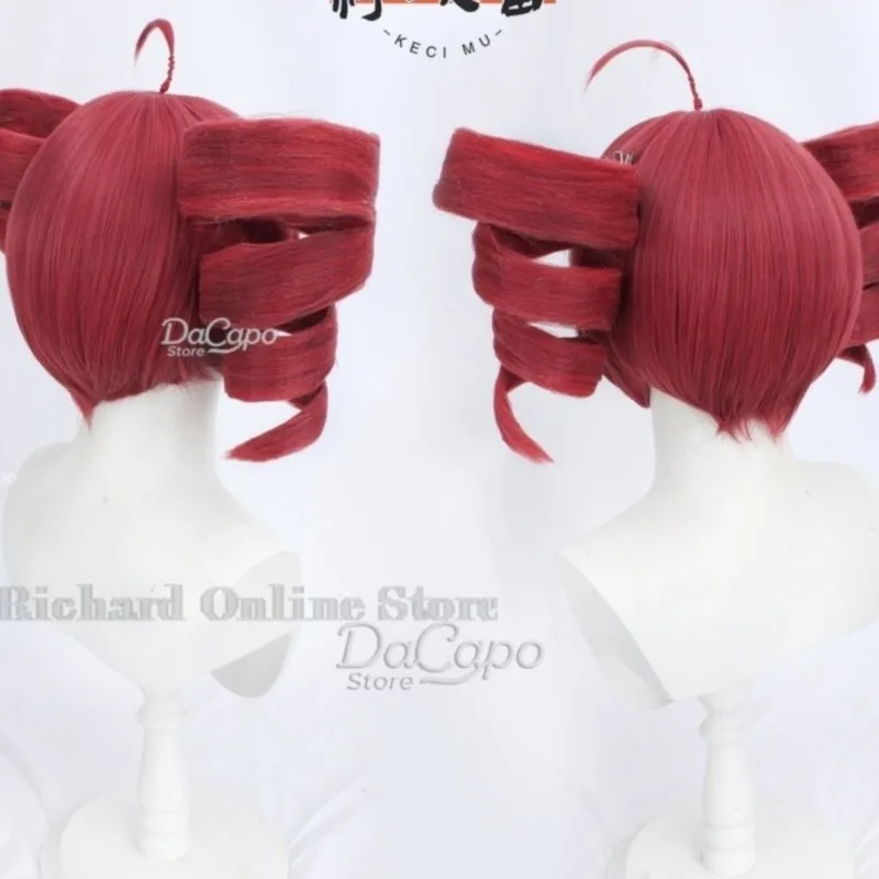 

6 Styles Kasane Teto Anime Cosplay Wig full style Women Pink Red Ponytail High Heat Resistant Teto Wig Long Curly Ponytail