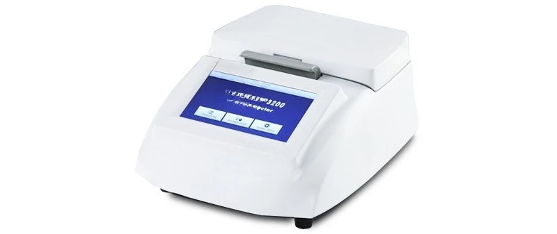 

Mini Thermal Cycle Analyzer PCR Analyzer Denaturing Enzyme and ELISA Experiment Suitable for 32PCR Tubes 8 Union Tubes