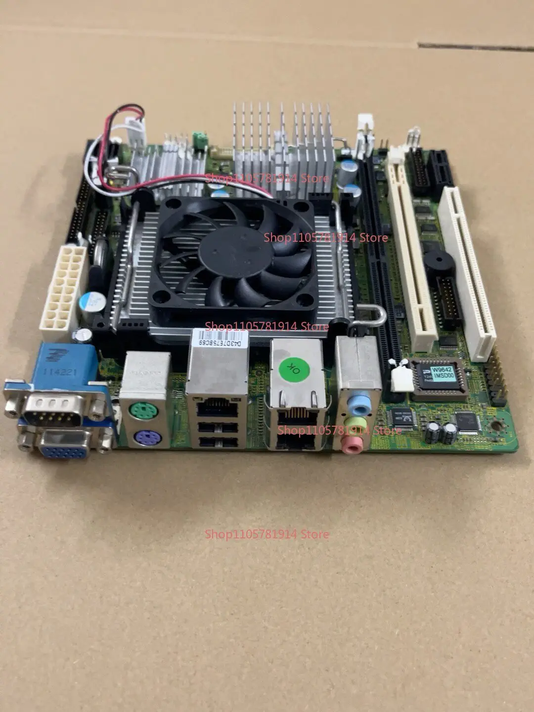 For MSI Fuzzy 945GME2 MS-9642 Industrial Control Main Board 3 Gigabit Port Soft Routing ROS