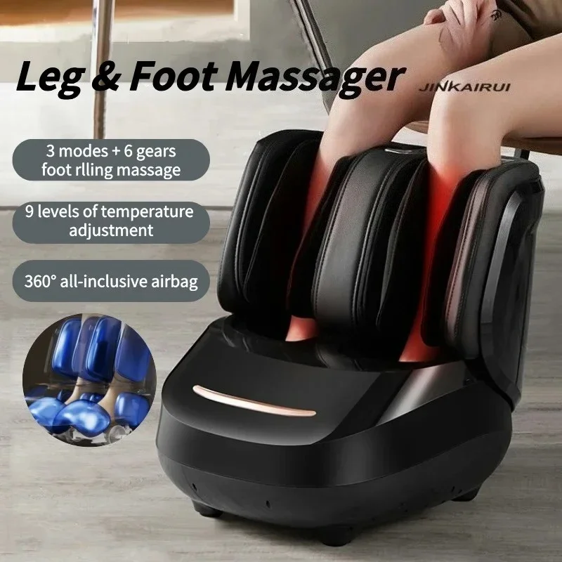 

Electric Roller Foot Massager With Heating Kneading Leg Calf Massage Airbag Wrapped Fatigue Relieve Health Care Gift