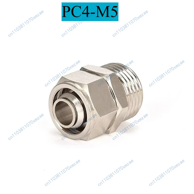 

10 шт., быстрый соединитель воздушного шланга из нержавеющей стали 304, PC8-02 PC6-01 PC10-02 PC10-03 PC1204