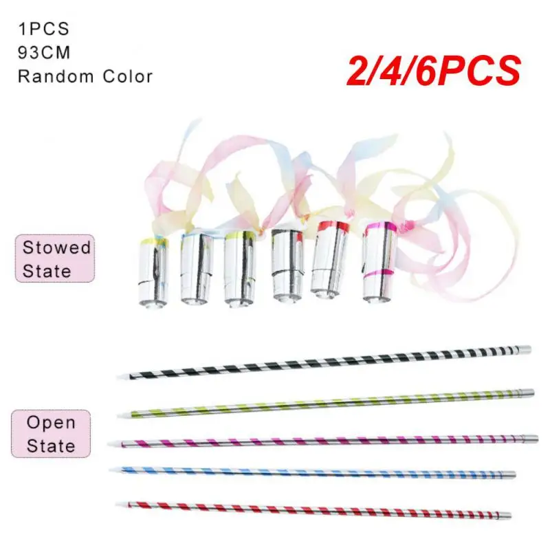 

2/4/6PCS Magician Accessories Portable Plastic Wand Magical Professional Plastic Wand For Magicians Magician Amazing