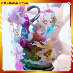 26cm Pokemon Anime Figure Mewtwo Evolutionary Group PVC Model Peripheral Action Figure Ornaments Decoration Birthday Gift Toys