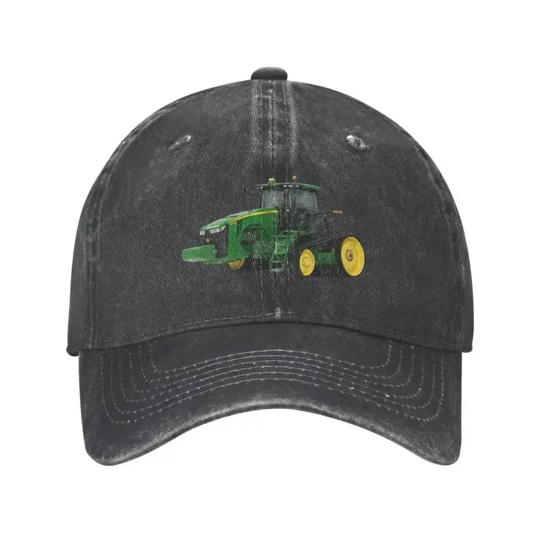 Classic Cotton Tractor Baseball Cap Women Men Personalized Adjustable Adult Heavy Machinery Dad Hat Hip Hop