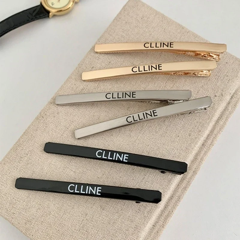 Side High Temperament  Bangs Hair Clip Women's Advanced Temperament Edge Bb Clip Clip 헤어핀  Hairpin