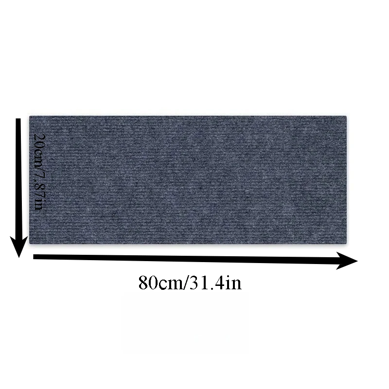 1pcs Anti slip stair treads,Stair Runners Non Slip, Absorbing Stair Treads Stair Rugs , Elderly, Reusab