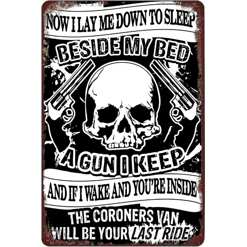 

Now I'm lying by the bed sleeping, holding a gun 30x20x2cm for outdoor home wall decoration