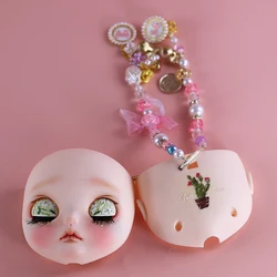 Fortune Days 1/6 30cm Blythe doll many new hand painted makeup White Dark skin faceplate, lovely stay cord, can be selected