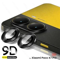 Aluminum Alloy Camera Protector Case For Xiaomi Poco X7 Pro 5G Metal Ring Lens Glass On PocoX7Pro Poko Little X7Pro X 7 Pro 7Pro