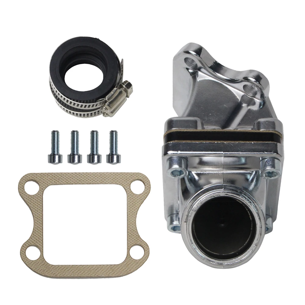 Carburetor Intake Manifold for Honda 2 Stroke 50cc DIO Kymco Scooter DIO90 AF18 AF27 AF28 DIO50 PWK 28MM PE26/30MM