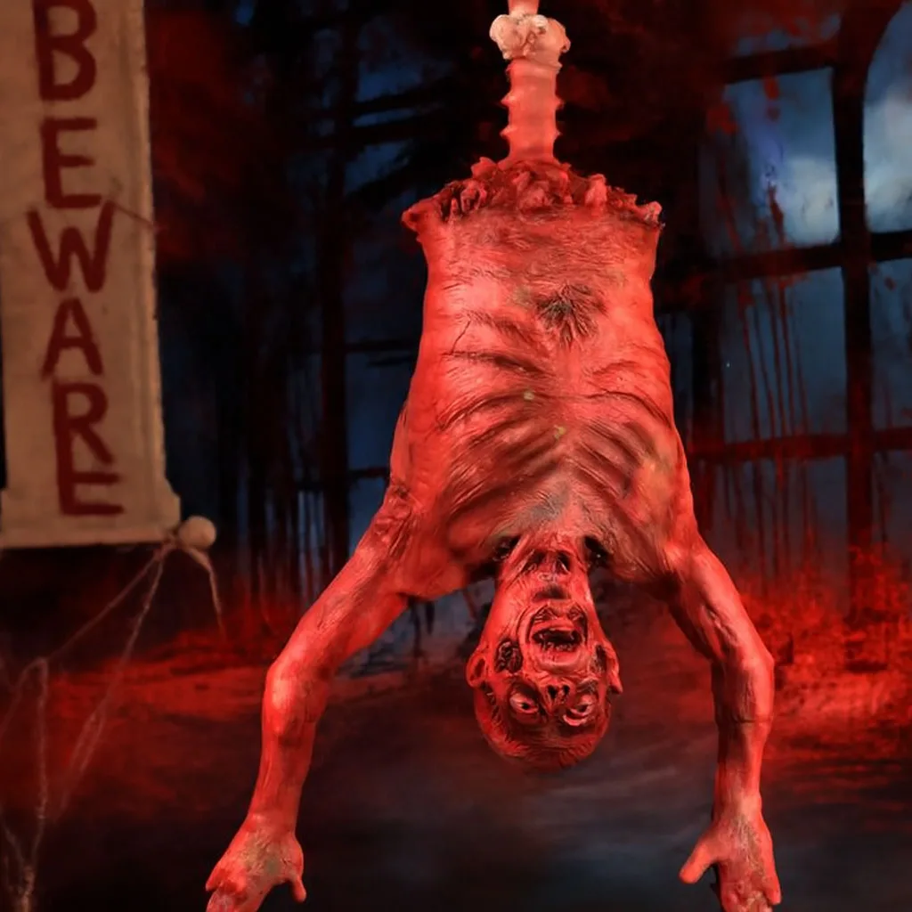Halloween Haunted House Horror Props Escape Room Decoration Male Female Mannequins with Severed Hands Feet Head Fake Zombie Body