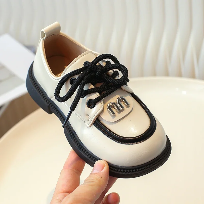 

Cross border New Girls' Princess Little Leather Shoes Autumn Dance Shoes Big Girls' Single Student dress Shoes size 26-36