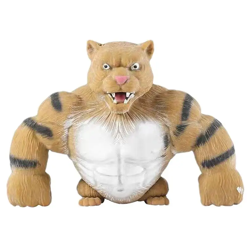 

Stretch Tiger Toy Cute Sensory Stress Relief Tiger Toys Squeeze Stress Tiger Sensory Toys Fun Stretch Tiger Toy Sensory Stress