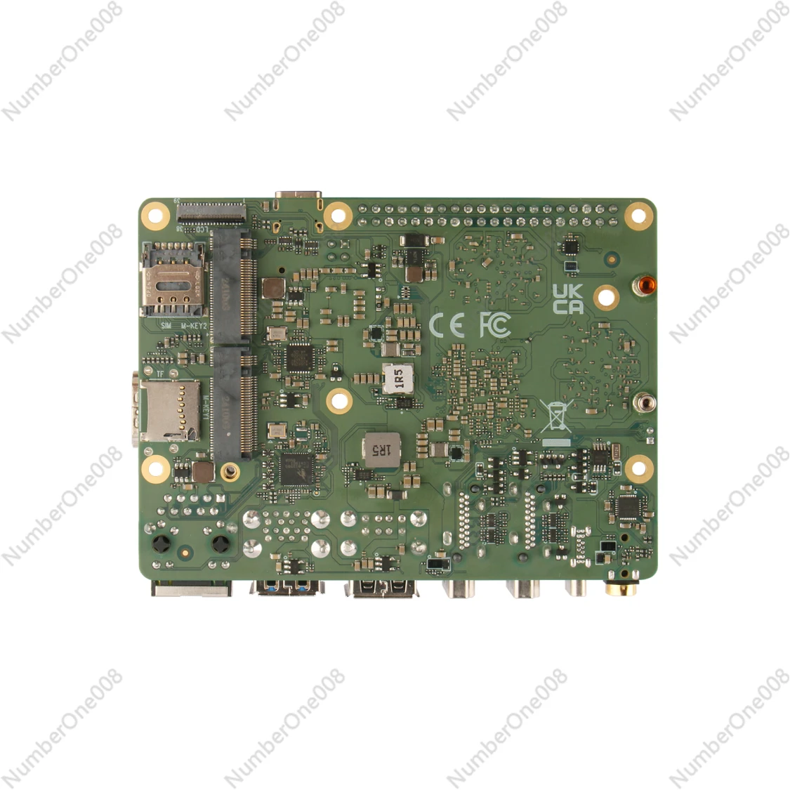 Risa ROCK 5B + development board RK3588 8-core CPU supports 8K HDMI and WiFi 6