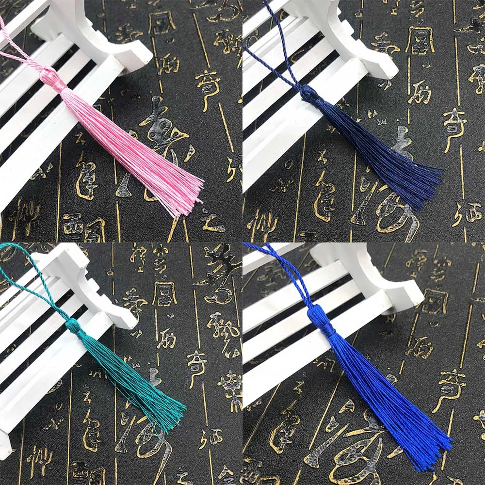 10/100pcs 13cm Tassels Fringe For DIY Crafts Jewelry Making Accessories Mini Tassels Bookmark Tassel Wedding Decoration