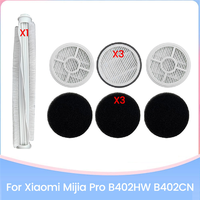 -A16I Vacuum Brush Filter And Sponge Kit For Xiaomi Mijia Pro B402HW B402CN Mite Removal Vacuum Cleaner Spare Parts