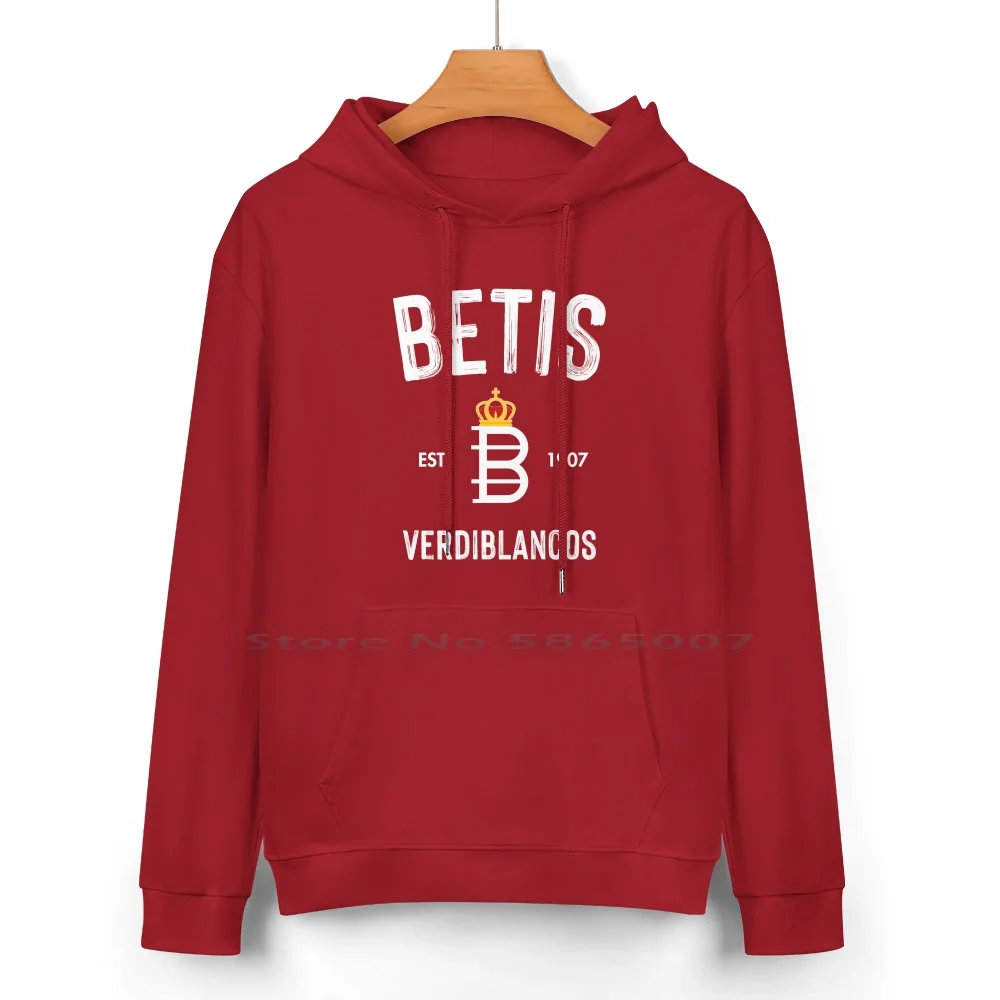 Betis Europa League 2022 Pure Cotton Hoodie Sweater 24 Colors Soccer Betis Verdiblancos Betis Europa League Betis Match Betis