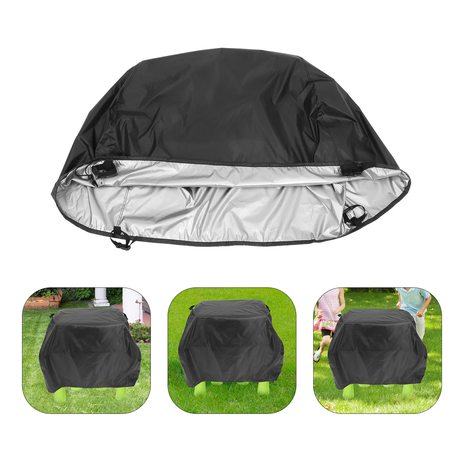 

Water Table Cover Outdoor Waterproof Thickened Protection for Kids Splash Play Table Rain Snow Sun Wind Debris Shielding